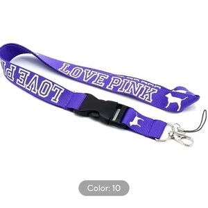 PINK Keychain & Cellphone Lanyards